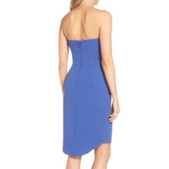 Strapless knot-detail cocktail dress - Picture 3 of 12